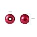 Pandahall 1Box/510pcs 15 Color Satin Luster Glass Faux Pearl Round Bubblegum Ball Beads 8mm for Jewelry Making
