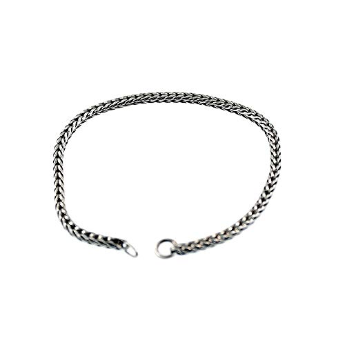 Authentic Trollbeads Sterling Silver 15218 Bracelet Silver 7.1 (6.1 actual) inch