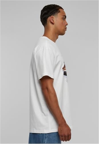 Pimp a Butterfly Oversize Tee, T-shirt, Unisex - Adulto, Bianco (White), M