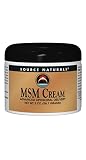 Source Naturals MSM Cream, Advanced Liposomal Delivery, 2 Ounces