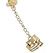 BellyLady Belly Dance Gold Triangle Bracelet Halloween Gypsy Jewelry