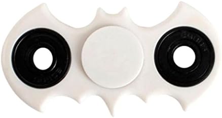 GS Fidget Spinner-Hand Spinner toy for Focus, Anxiety, ADHD Premium Quality, Fast Speed Increase Focus toy for Kids and Adults (BATMAN (WHITE))