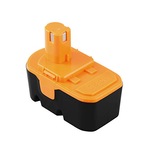 Upgraded to 3600mAh Ni-Mh Replace for Ryobi 18V Battery ONE+ P100 P101 130224028 130224007 ABP1801 ABP1803 Cordless Power tools Pack of 1 - Thumbnail 7