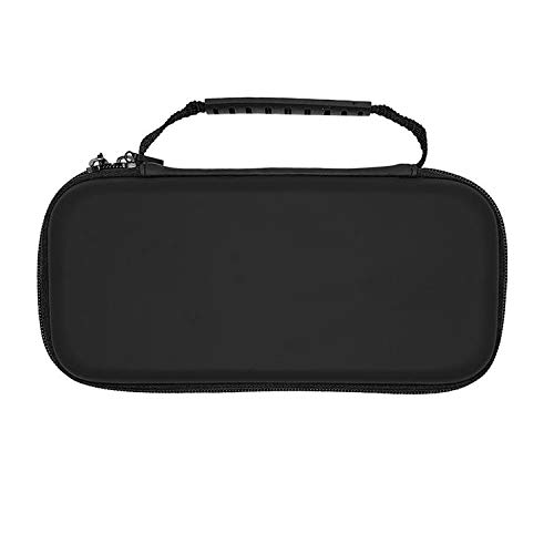 Carrying Case for Nintendo Switch Lite with Screen Protector,Donobi Protective Travel Case with 8 Game Slots and Portable Hard Shell Travel Pouch Storage for Switch Lite Console & Accessories-Black - Thumbnail 3