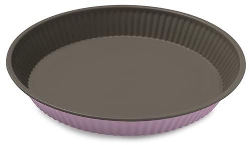 Guardini, Kuchenform Ø 28 cm, Stahl mit Antihaftbeschichtung, Rosa, Made in Italy, Linie Bon Ton