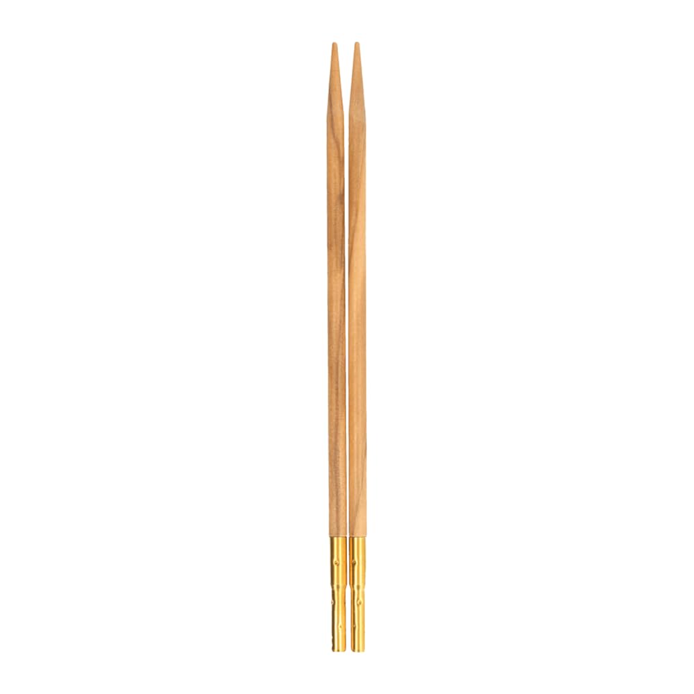 AddiClick Nature Olivewood Interchangeable Needle Tips 4.0 mm — image 1