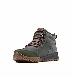Columbia Men's Fairbanks Mid, Gravel/Dark Moss, 7