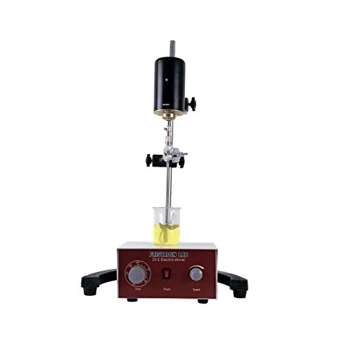 Fristaden Lab Overhead Stirrer 20L Heavy Duty 3000 RPM 60W Electric Mixer Overhead Stirrer for Lab and Industrial Use Adjustable Height 20L Capacity
