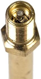 Rallonge de valve rigide - Extension pour gonflage - Pneu voiture, camion, moto, gyroroue - Laiton - 100 mm