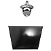 Wall Mounted Bottle Opener Black Nickle Plated and Black Painted Stainless Steel Wall Mount Bottle Cap Catcher with Screws for Opener Both Beer and Soda Set