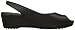 crocs Women's Mabyn Mini Wedge, Black, 8 B(M) US