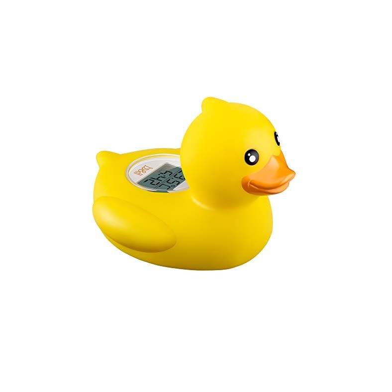 b&h Baby Thermometer, The Infant Baby Bath Floating Toy Safety Temperature Thermometer (Classic Duck)