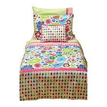 Botanical Multi 4 pc Toddler Bedding Set