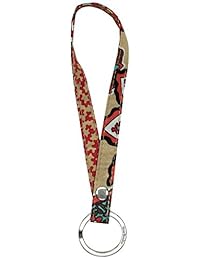 Vera Bradley Mujeres Iconic en el bucle llavero
