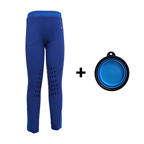 image for HR Farm Kid's Lovely Knee Patch Silicone Breeches Horse Riding Pull On