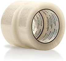 Primetac 220 2x60 WH White Reinforced Filament Tape, 3.9 mil Thickness, 55 m Length, 48 mm Width (Pack of 24)