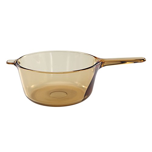 Corning Vision Amber 2.5L Covered Sauce Pan with Lid The Home Kitchen