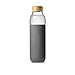 Full Circle Home Soma Glass Water Bottle, Grey
