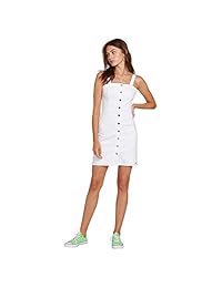 Vestido vaquero de mujer Volcom Vol con botones