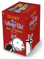 Jeff Kinney Diary of a Wimpy Kid 1-16 Books Boxed Set, Complete