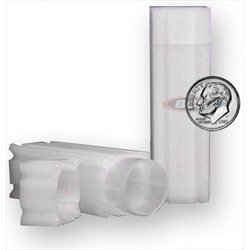 Square Dime Coin Tube(Qty=25 Tubes)
