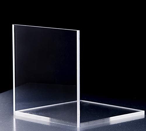 Sheet Plastics 8mm Clear Acrylic (Various Sizes) A1 A2 A3 A4 A5 (Clear Acrylic (Perspex Equivalent), A5 148mm x 210mm)