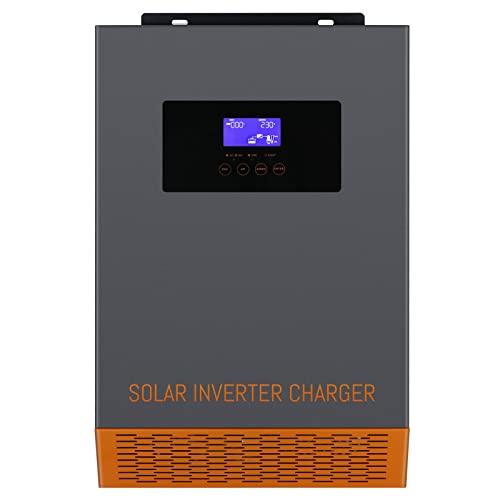 PowMr 3500W 24V Solar Inverter Pure Sine Wave OffGrid Hybrid to 230Vac