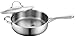 Cooks Standard Stainless Steel 11-Inch Deep Saute Pan with Cover, 5-Quart