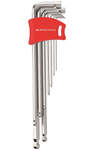 Click Here to See More Images PB Swiss Tools PB 212LDH-10 Ballend hex set long double holder