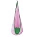 HearthSong HugglePod Original Indoor or Outdoor Kids' Canvas Hanging Chair with Cushion, 55