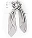 4pcs Chiffon Hair Scrunchies Hair Elastic Ties Bowknot Hair Bands Head Rope Ponytail Holder Accessories for Women Girls (Headband-03)