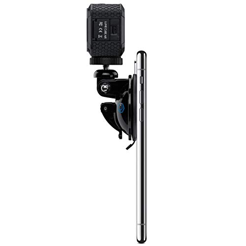 LUME CUBE - AIR VC Light for Video Conferencing, Live Streaming, FaceTime, Skype & Zoom Calls, Gaming & More. Mountable to Desktops, Laptops, Tablets, Phones with Cleaning Cloth Kit