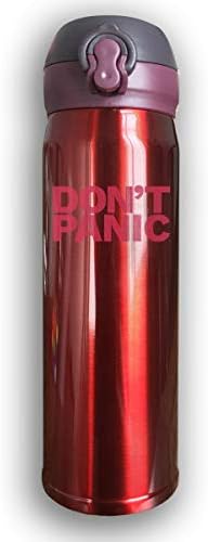 Kissf Don't Panic Vacuum Insulated Stainless Steel Mug 11oz