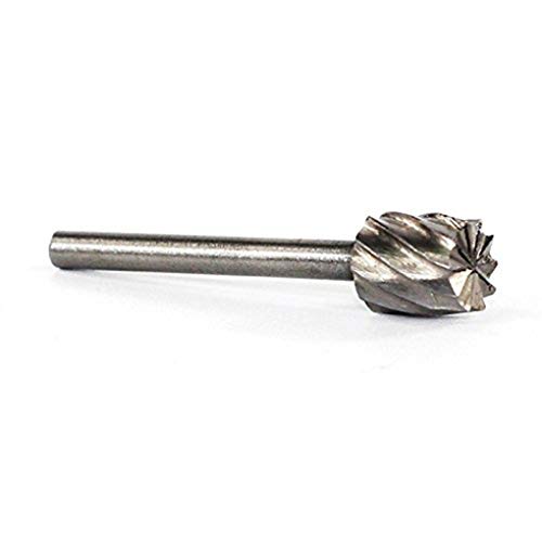 Miaomiaogo 6PCS HSS Rotary Multi Tool Burr Routing Router Bit Mill Cutter Attachment Compatible for Dremel