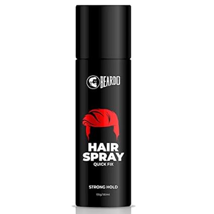 Buy Beardo Strong Hold Hair Spray For Men 180ml Online At Low
