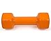 Yes4all PVC Dumbbells (Sold in Pair) (Orange 4 lbs)
