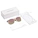 COCOSAND Unisex Women Men UV400 Sunglasses with Sun Protection Mirrored Lens