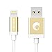 Lightning Cable, i-Blason 6 Feet (1.8m) Apple MFI Certified Lightning Cable for iPhone 6 / Plus, iPhone 5S, iPad Air 2, iPad Mini 3 (White)