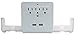 Perfect Life Ideas AC USB Wall Outlet Surge Protector Power Strip Outlet Multiplier Multiport - 2 USB Chargers + 3 Standard Outlets - 2 Pull Out Charging Station Trays to Charge Cellphones Smartphones