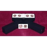 1Â½â€ x 1Â½â€ Coin Flips for Quarters w/Blue storage boxes. (100 per box)