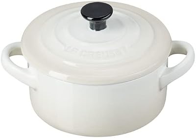 LE CREUSET Stoneware Petite Round Casserole 0.25 L Meringue 71901107160100
