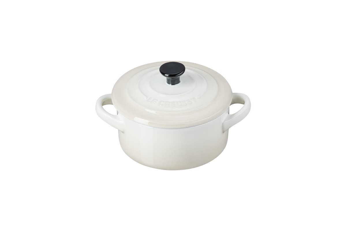 LE CREUSET Stoneware Petite Round Casserole, 0.25 L, Meringue, 71901107160100 — image 1