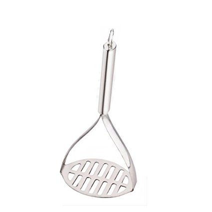 Potato Masher Stainless Steel Premium Hand Tool Potato Smasher Utensil for Best Mash for Bean Avocado Egg Mini Mashed Potatoe Banana Cooking and Kitchen Gadget Making Mashed, Vegetables and Fruits