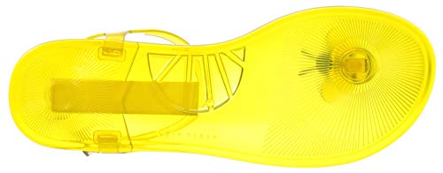 Katy Perry Women's The Geli Flat Sandal, bee, 5 Medium US
