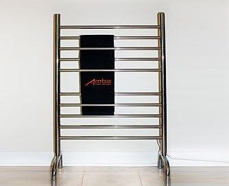 Modern Italian Classic 24 X 38 In Brushed Freestanding Towel Warmer Rfsb-24