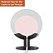 Caremoo Metal Pedestal Stand for Google Nest Mini (2nd Gen) and Google Home Mini (1st Gen), Sound Visibility and Appearance Improving, Desktop Mount Holder for Your Google Mini Voice Assistant (Black)