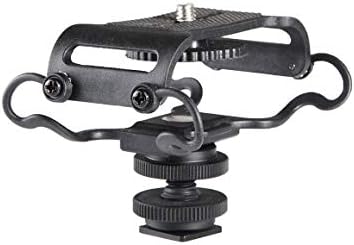 Funnyrunstore BOYA BY-C10 Microphone Shock mount Digital Recorder Microfone Shockmount,black