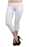 Vivian's Fashions Capri Leggings - Cotton (Misses and Misses Plus Sizes)
