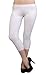 Vivian's Fashions Women's Extra Plus Size Cotton Capri Leggings