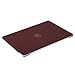 Mosiso Plastic Hard Case with Keyboard Cover with Screen Protector for Macbook 12 Inch, Dark Red